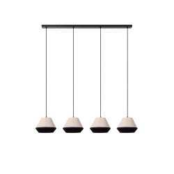 KALA Lampa wisząca 4xE14 Taupe 06424/04/73 Lucide - zdjęcie dodatkowe 1